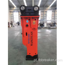 PC220 Box Type Breaker com escavadeira